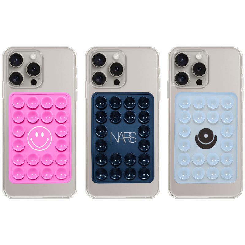 Silicone Suction Phone Case Adhesive Mount 2