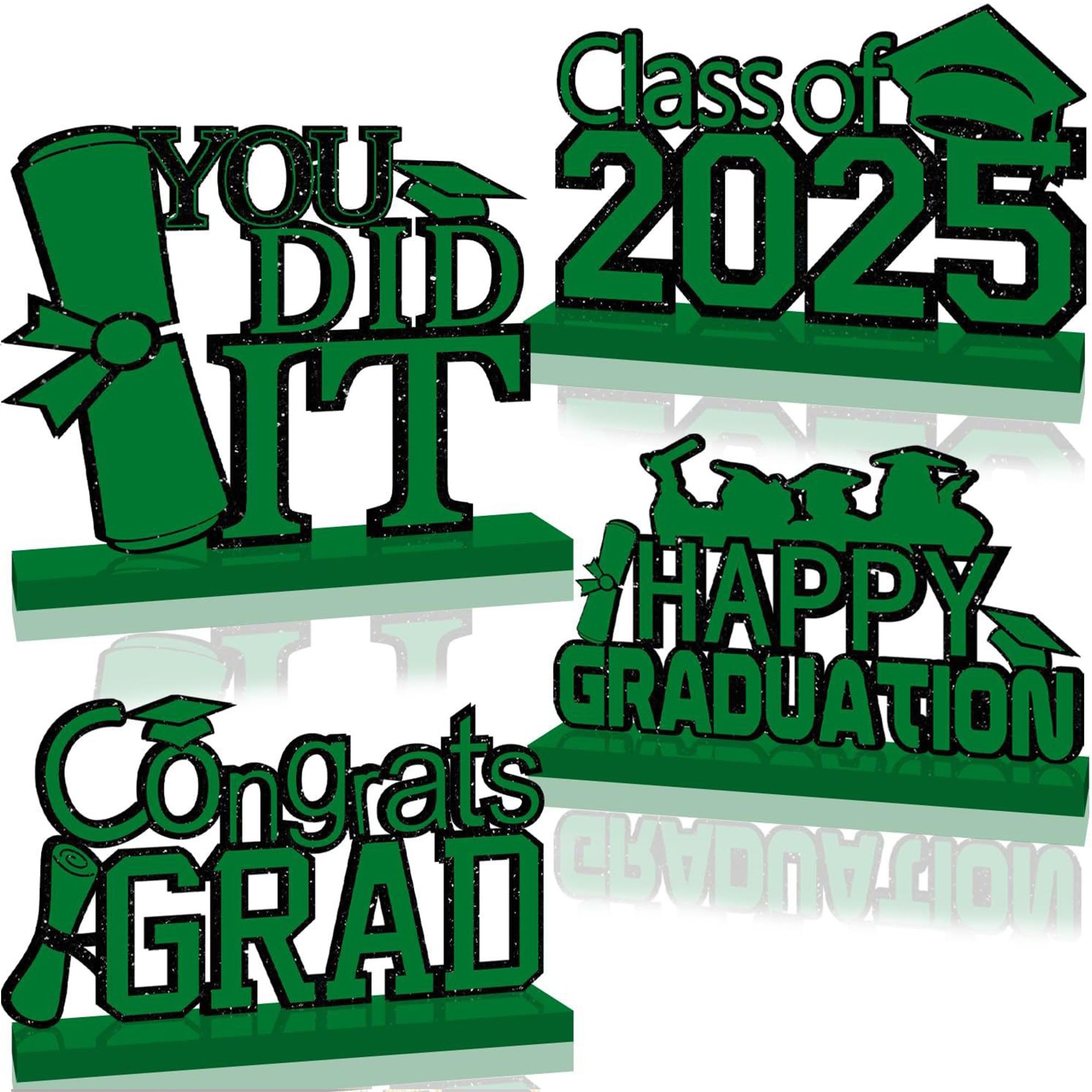 Wooden Graduation Desk Sign 6
