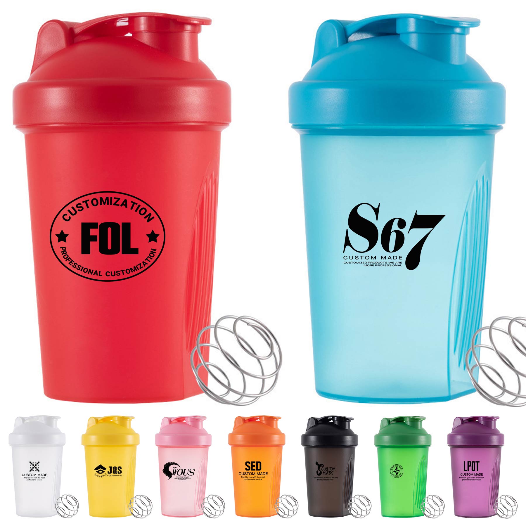 14oz Protein Shaker Cup Bottle 2