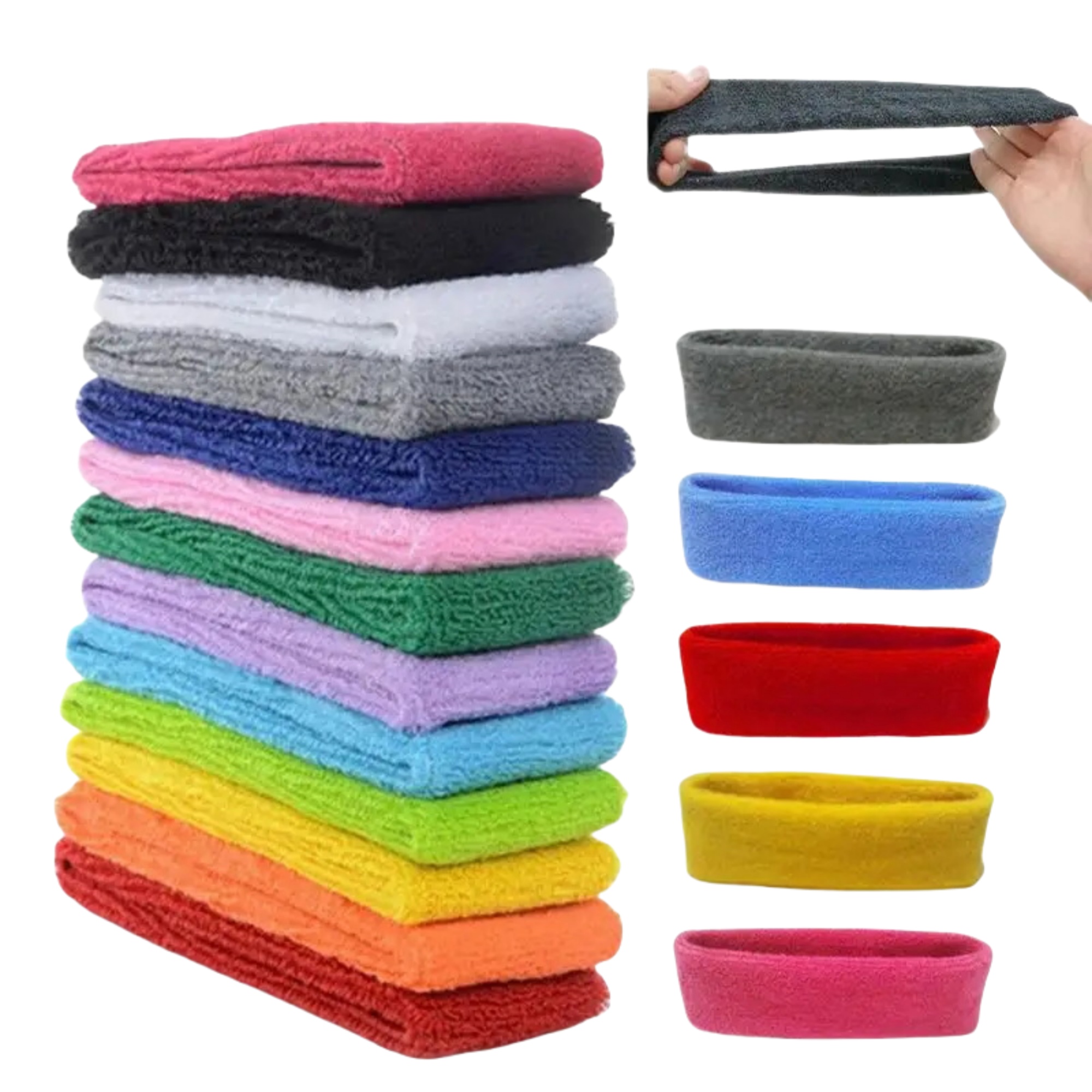 Moisture-Wicking Athletic Sweatband 4