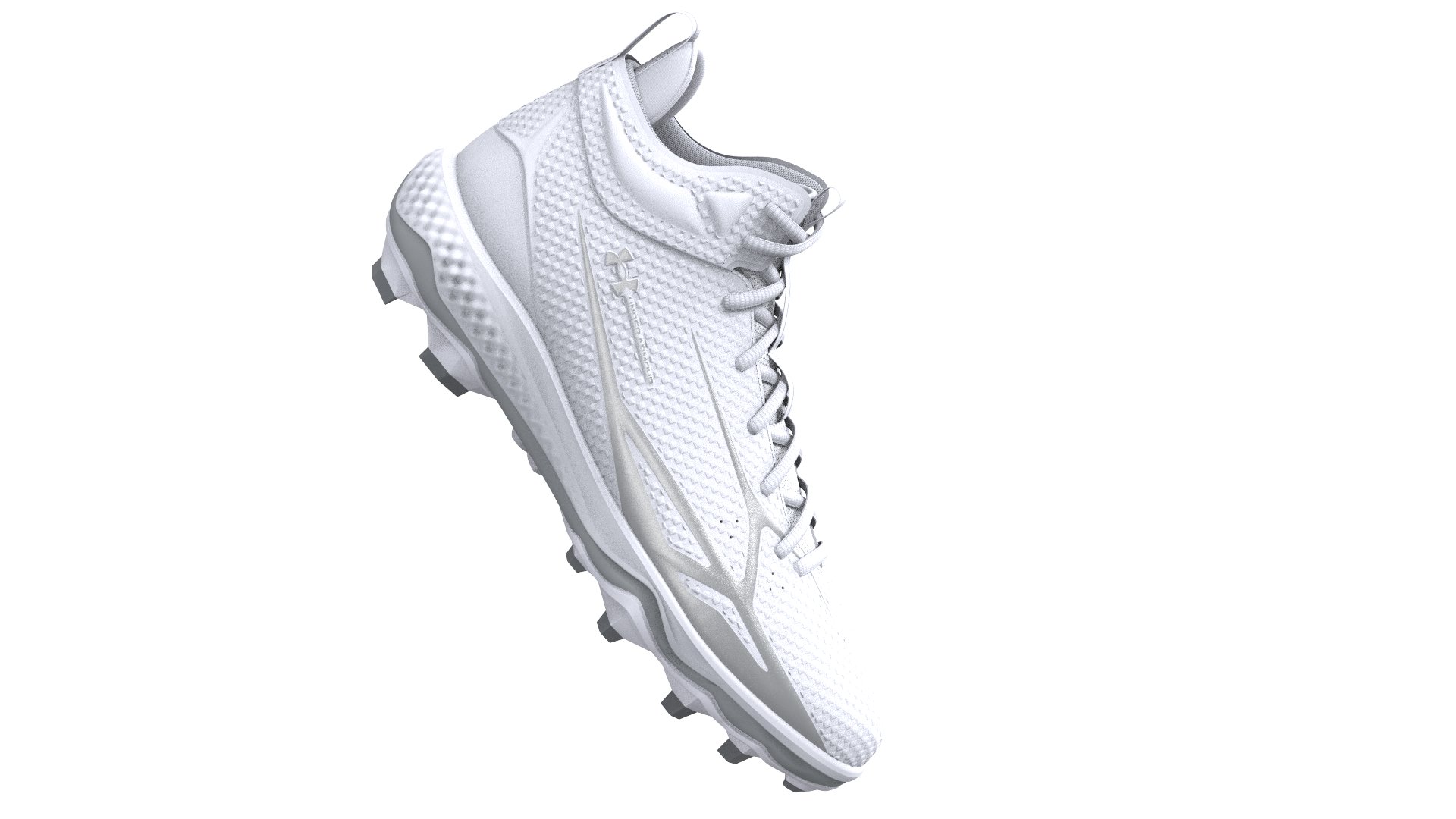 UA Spotlight Mid Football Cleats 3