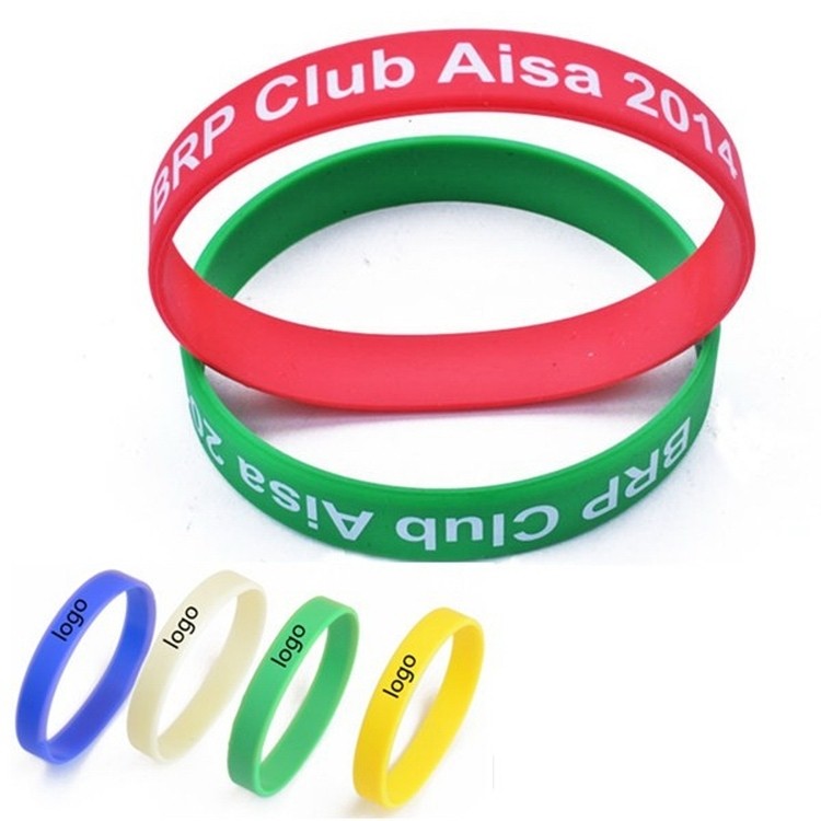 Screen Printed Silicone Bracelet 2