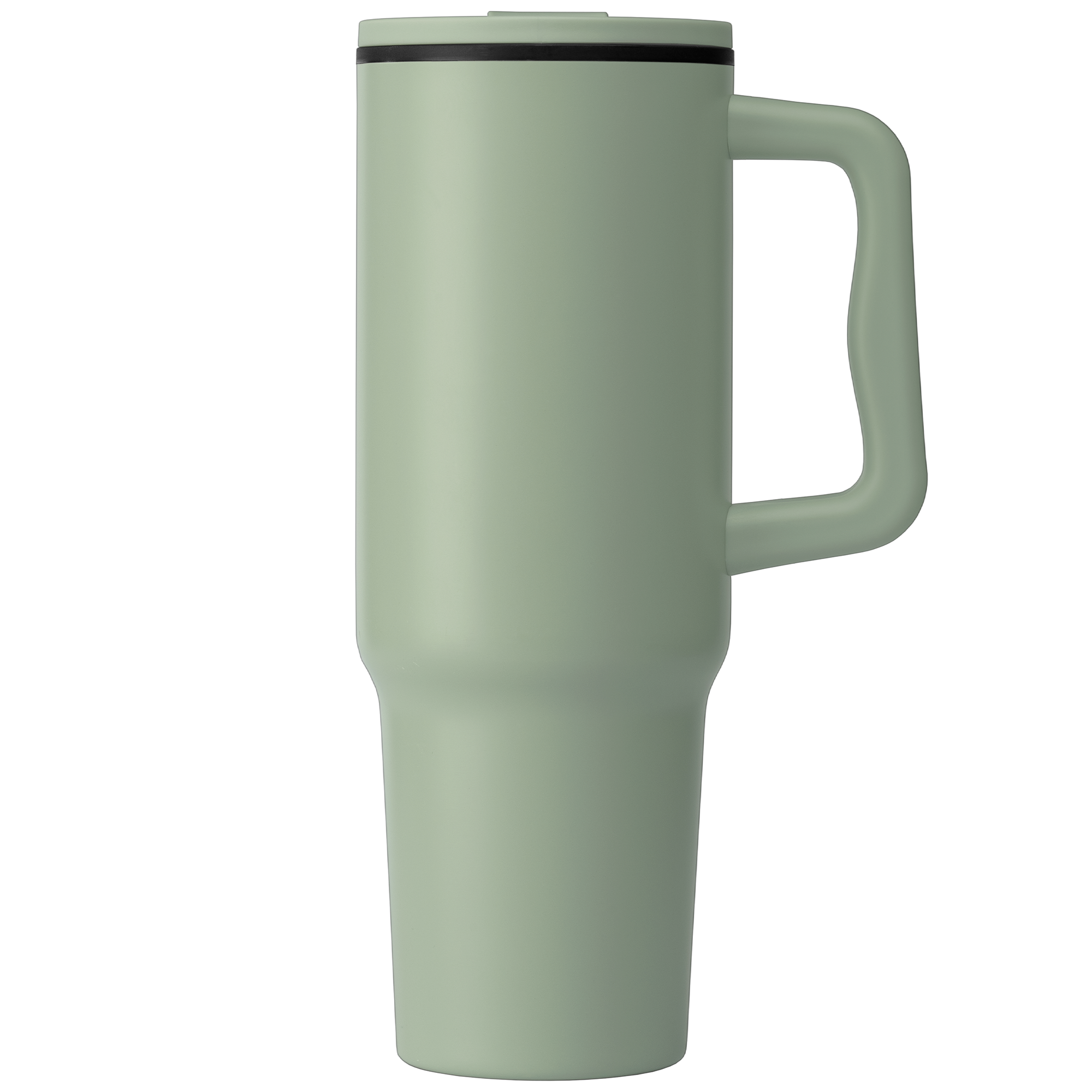 Polar - 40 oz. Stainless Steel Tumbler with Plastic Liner and Straw 18