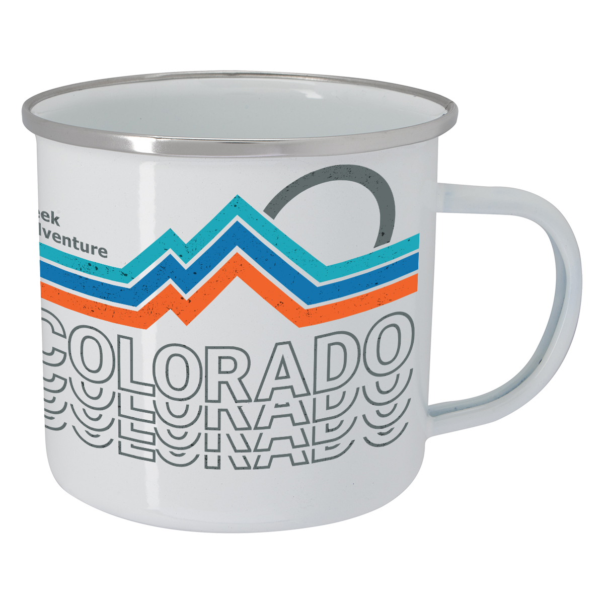 16 Oz. Full Color Steel Campfire Mug 7