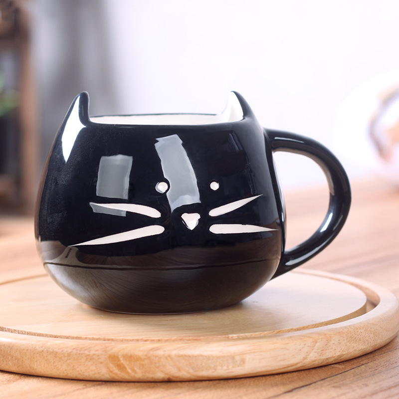 Ceramic Cat Coffee Mug 6