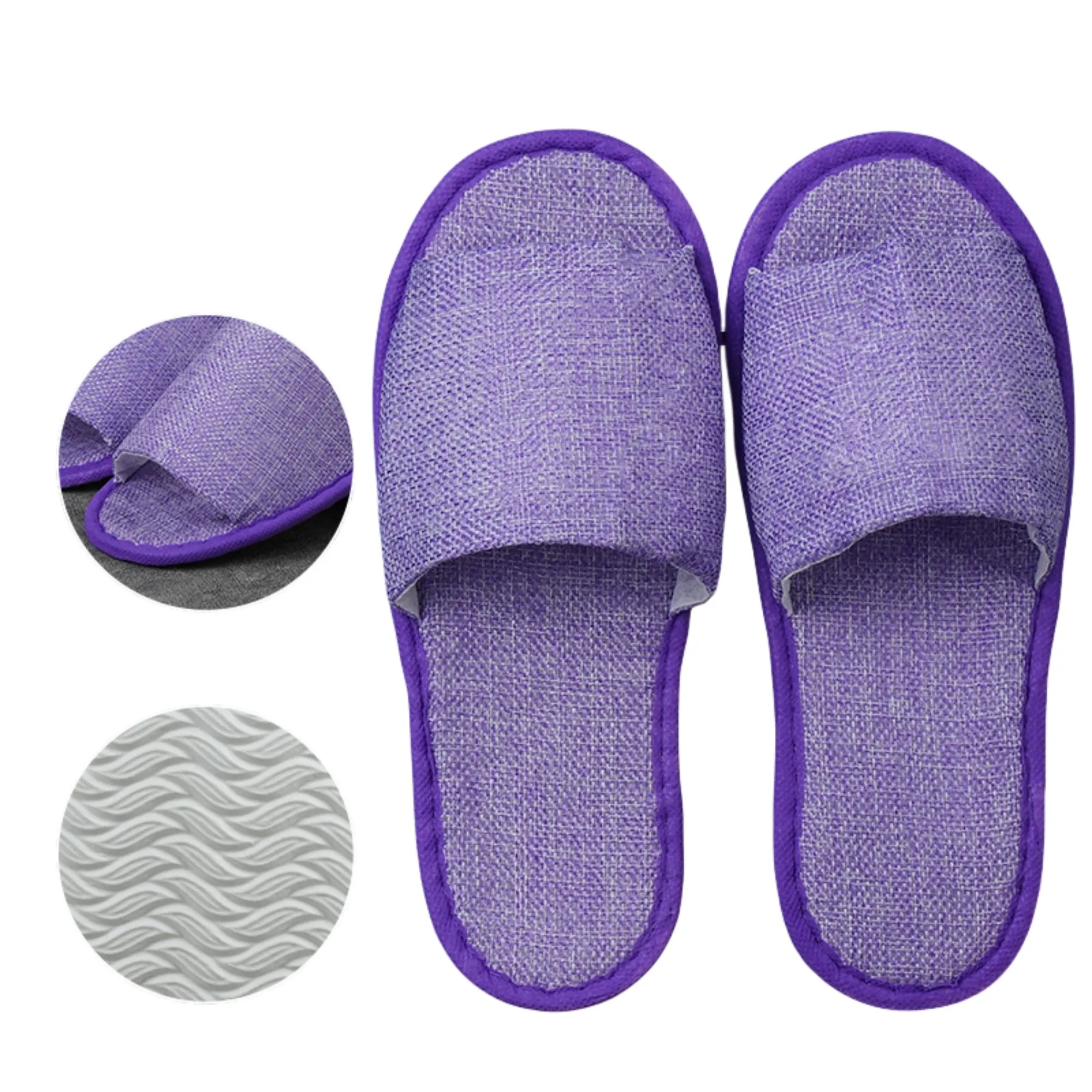 Premium Disposable Linen Slippers 13