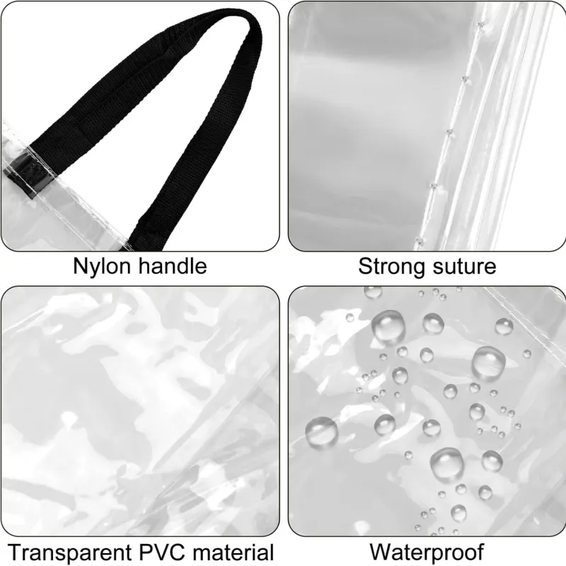 Clear PVC Tote Bags 7