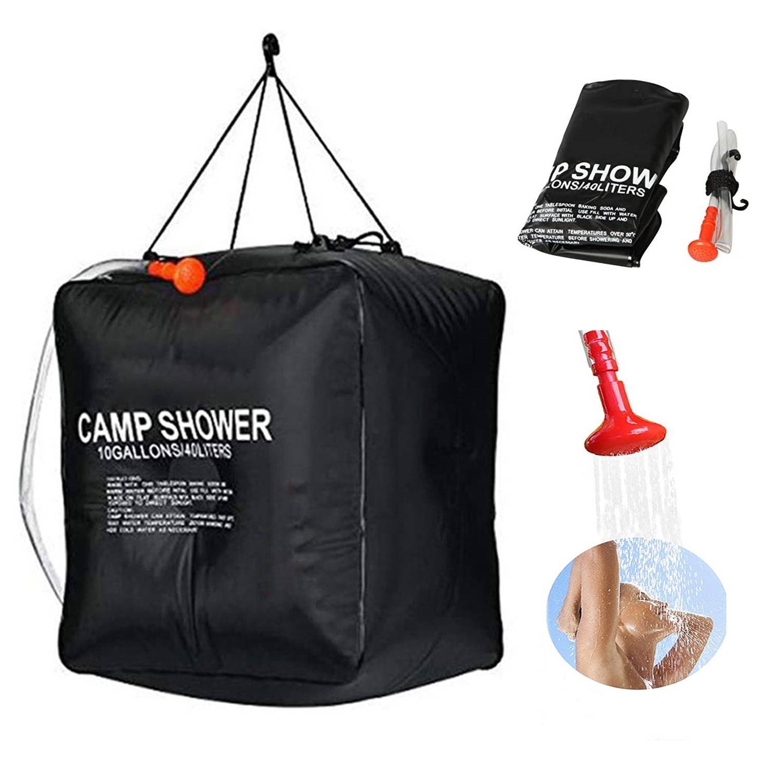 40-Liter Camping Shower Bag 1