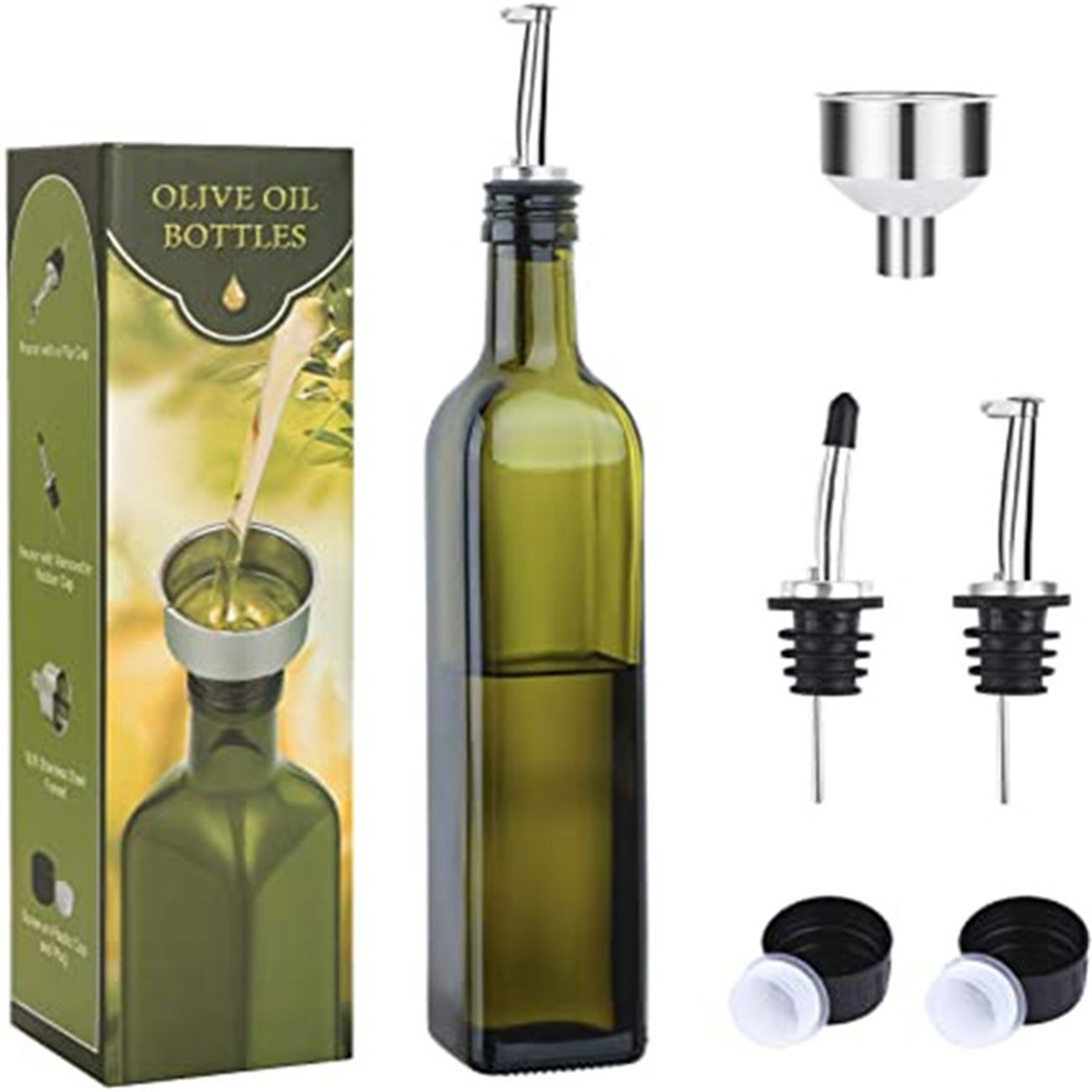 Olive Oil Bottle Dispenser 8Pcs Set 2