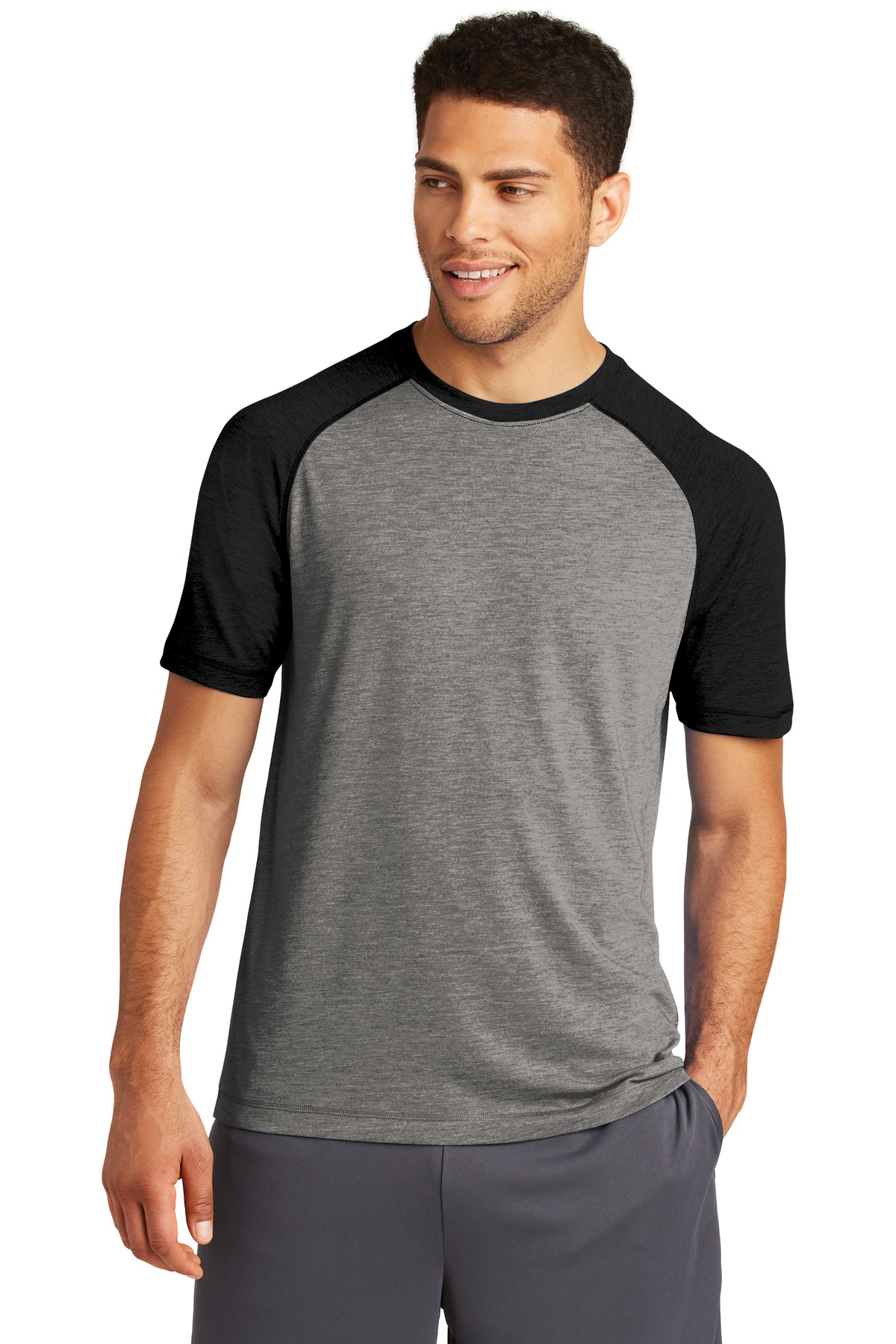 Sport-Tek® PosiCharge Tri-Blend Wicking Raglan Tee 62