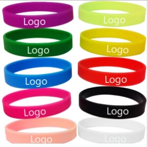 Debossed Silicone Bracelets 1