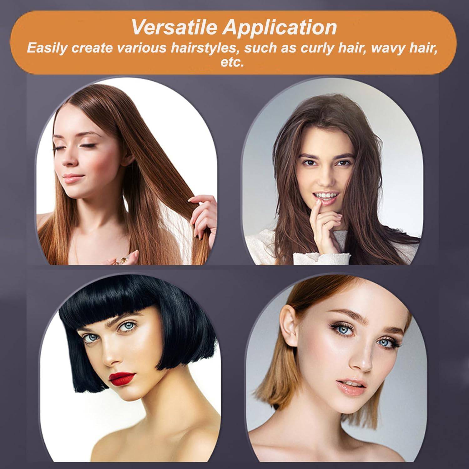 Travel Portable Rechargeable Hair Straightener Comb 10