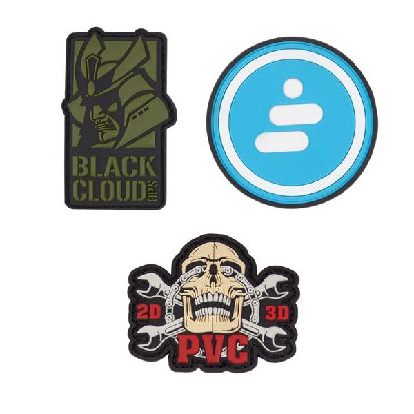 2 Inches 3D PVC Patches 1