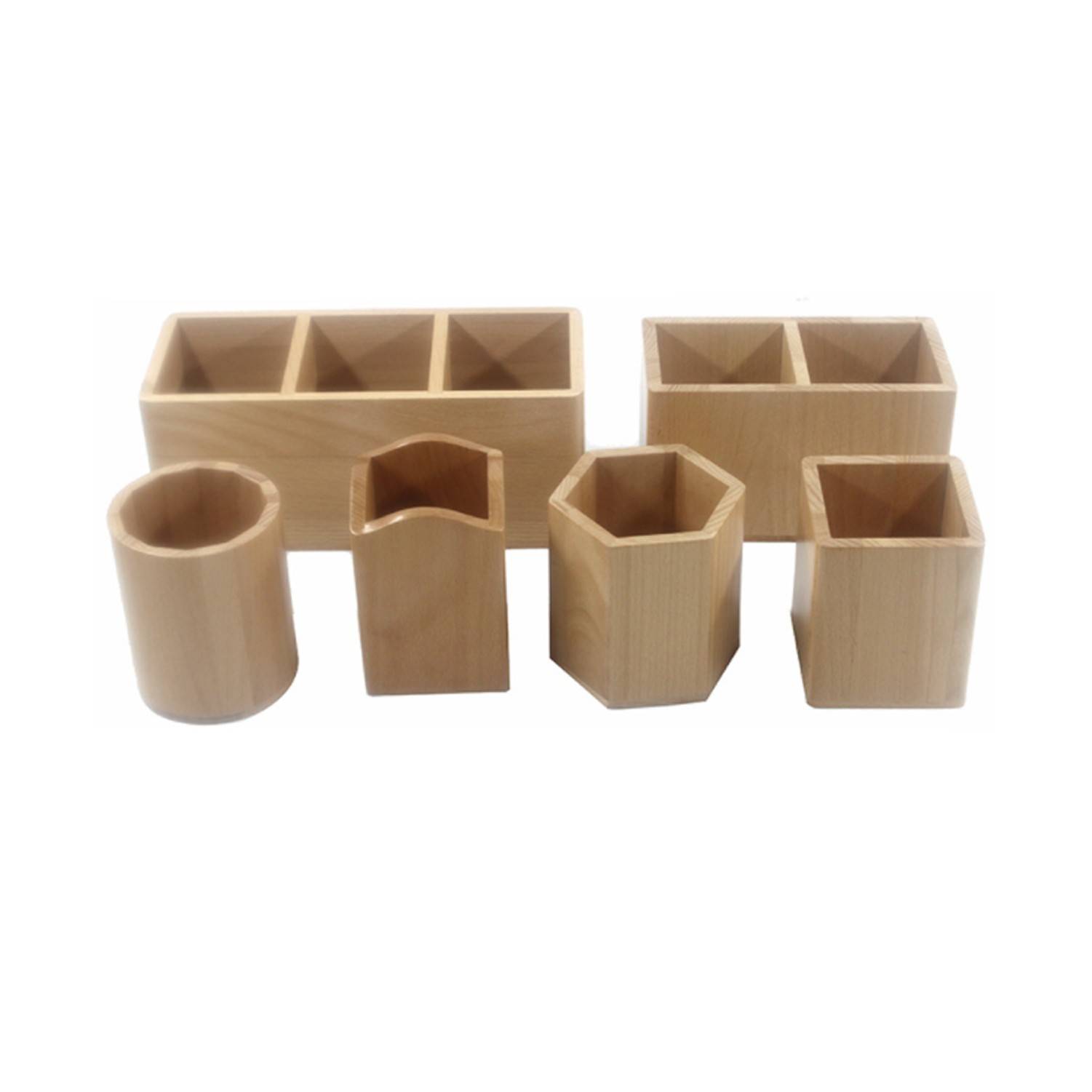 Solid Wood Pen Holder 4