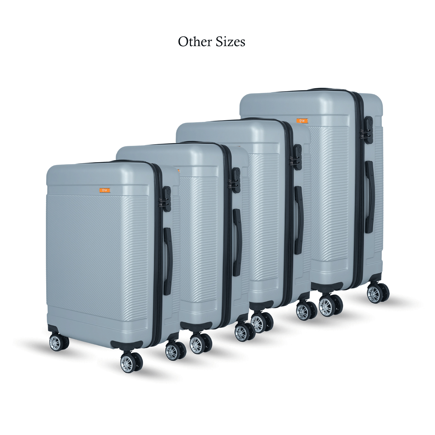 20 inch ABS Suitcase w/ a secure combination lock 1