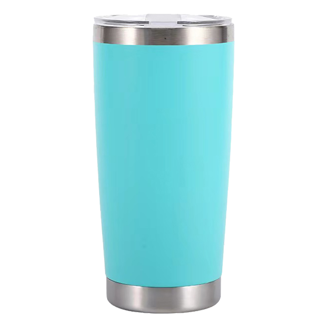MaxImprint 20oz Stainless Steel Car Cup Tumbler with Lid Full Wrap Full Color Imprint Included 10