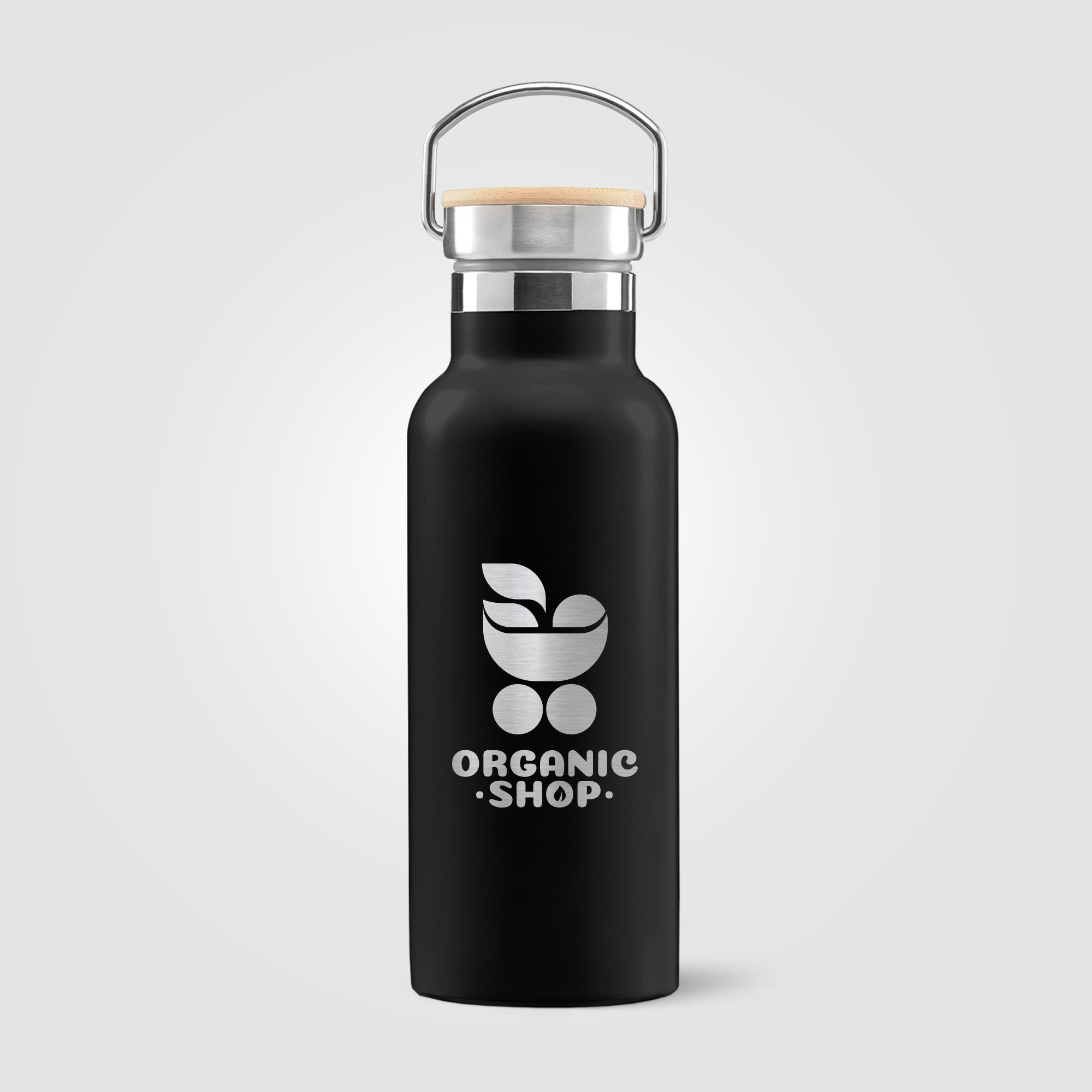 Oahu - 16 oz. Double-Wall Stainless Canteen Bottle 9