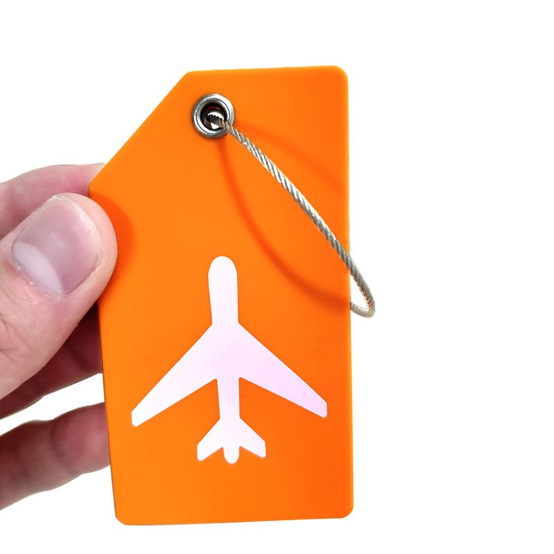 Silicone Luggage Tag with Name ID Card 18
