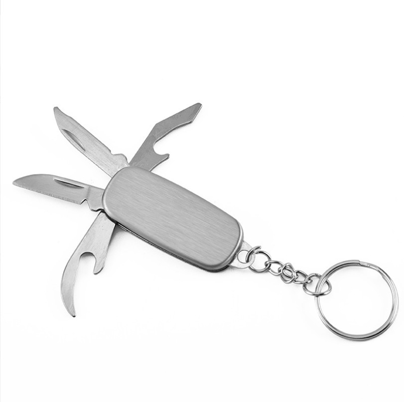 Stainless Steel Key Chain Pocket Knife 8