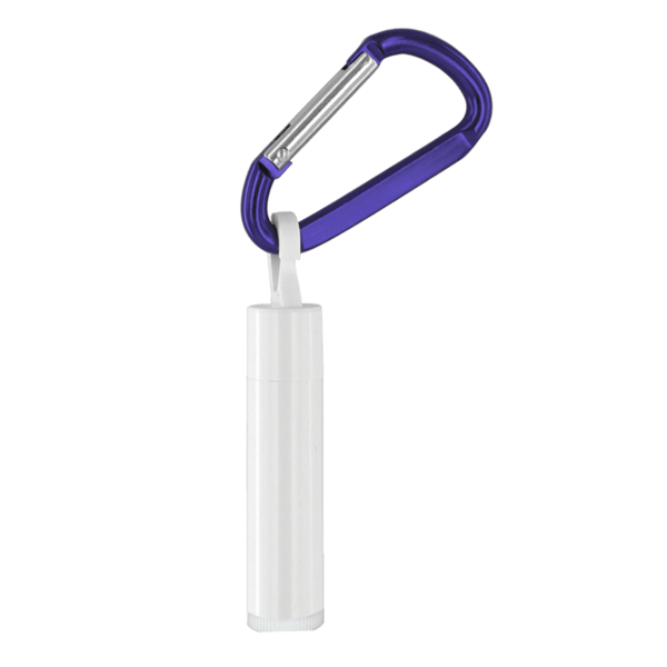 SPF 30 Soy Lip Balm with Carabiner 16