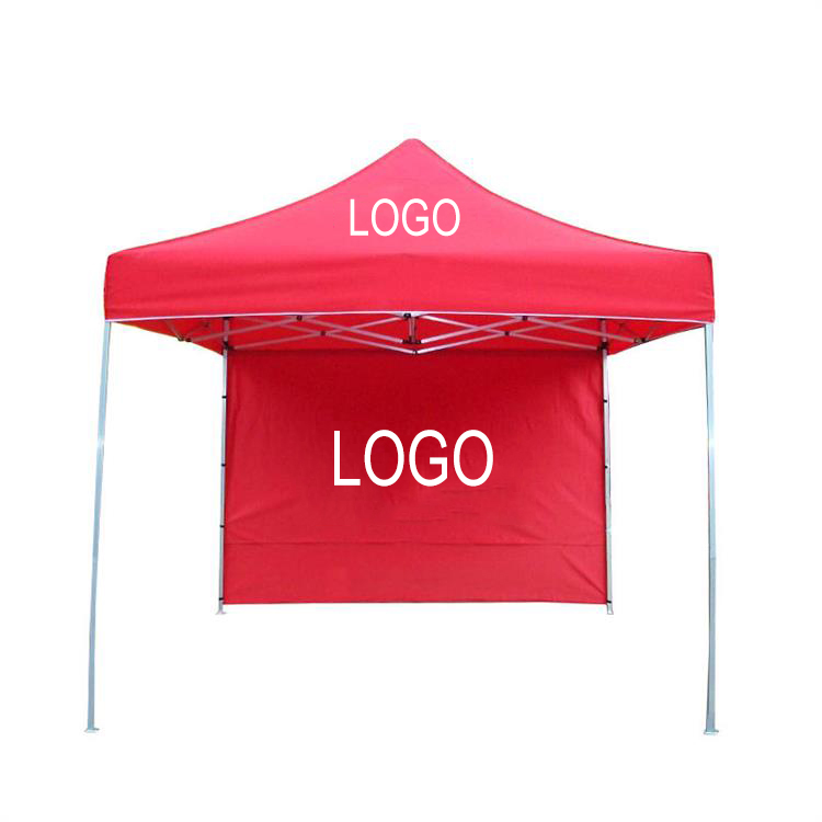 10 Feet Square Canopy Tent with Side And Back Walls 1