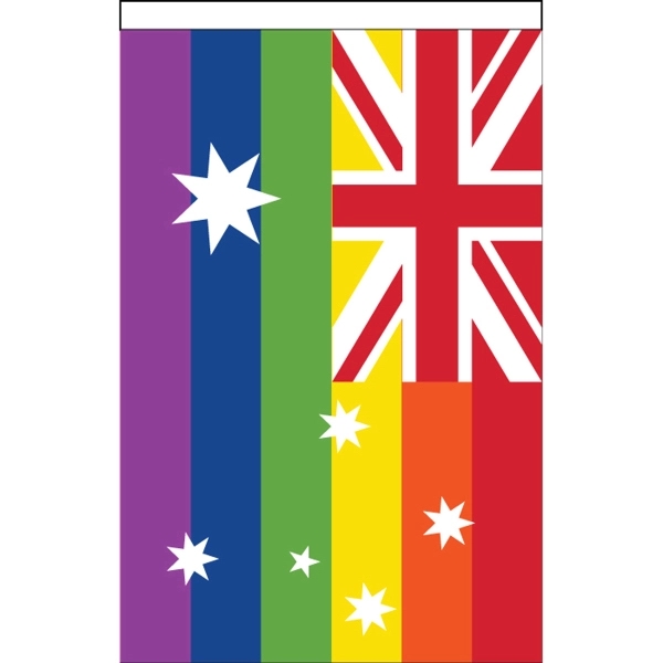Australia Pride Deluxe Garden Flag 2