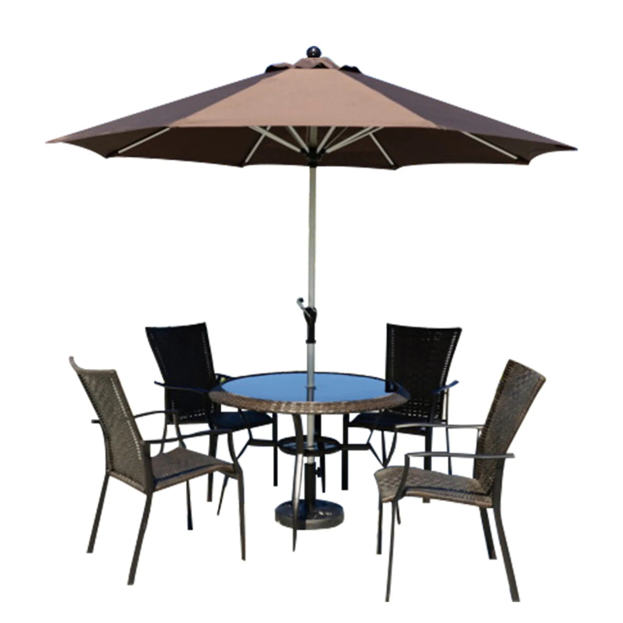 9FT Vented Bistro Market Patio Umbrella 3