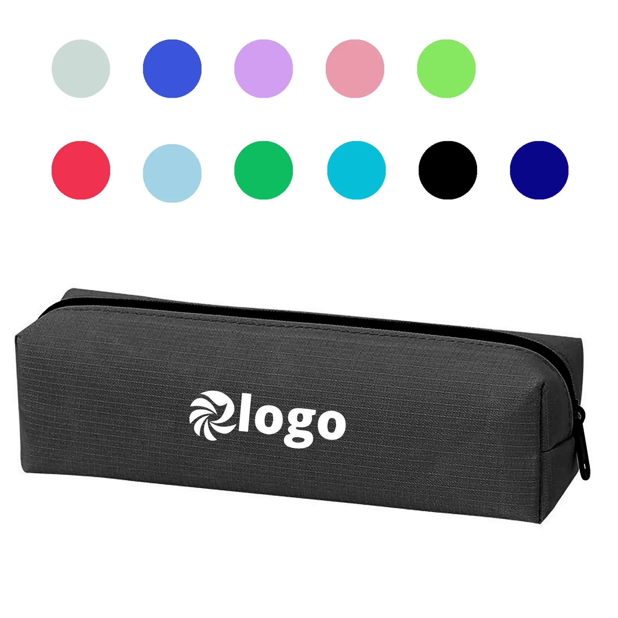 MOQ 50 Oxford Colorful Pencil Pouch 4