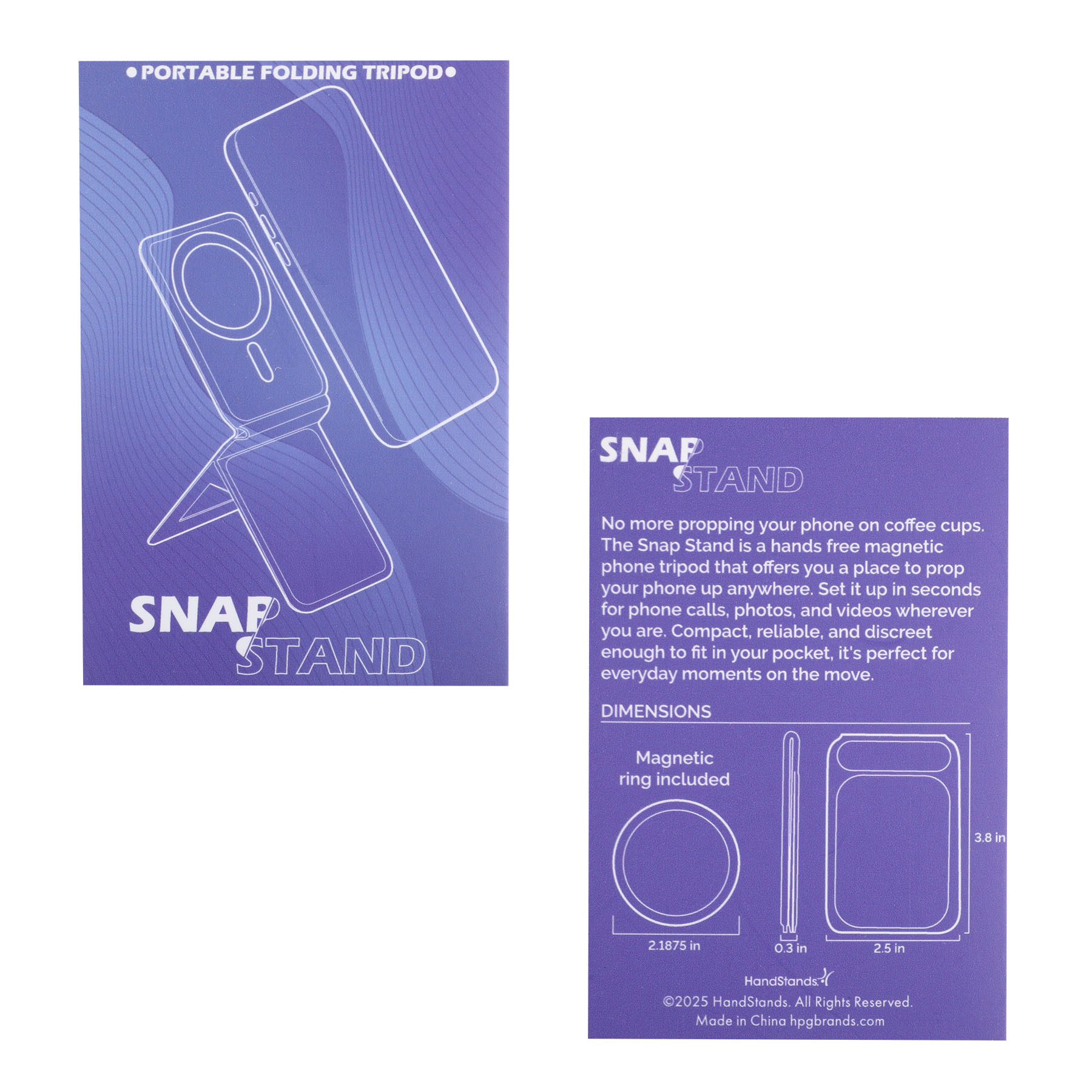 Snap Stand Phone Tripod 6