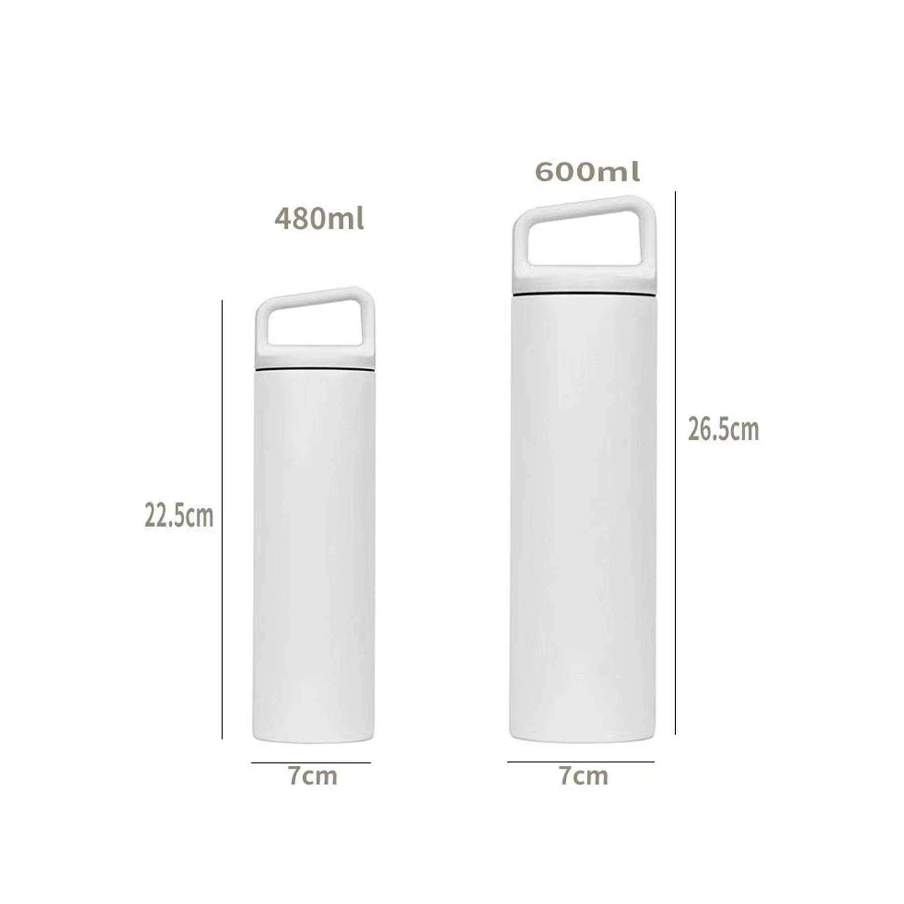 20oz Wide Mouth Water Bottle, custom water bottle with logo imprint 2