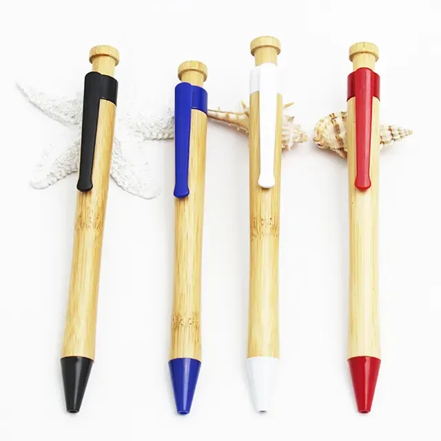 The Camden Bamboo Retractable Wheat Straw Eco-Pen 2