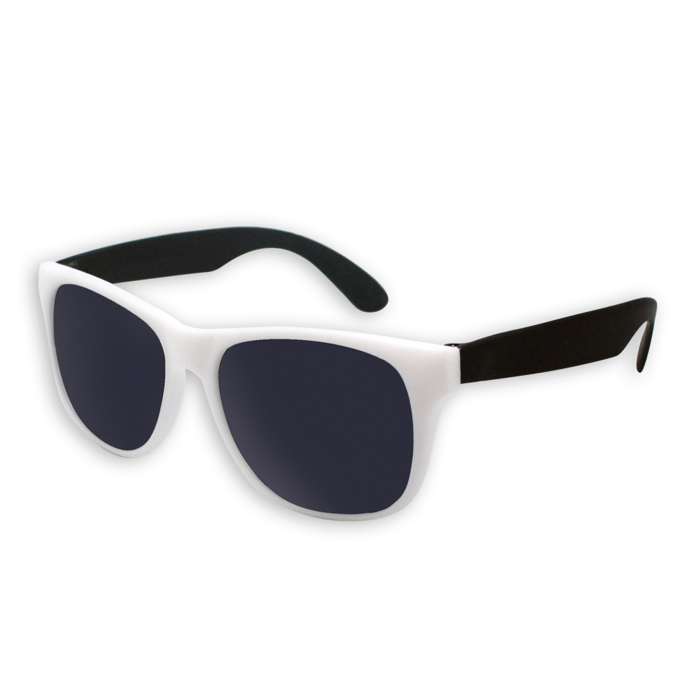 White Frame Classic Sunglasses 11