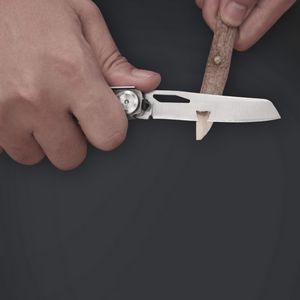 Versatile Multi Knife With Emergency Hammer Screwdriver Bits 2