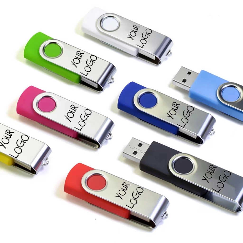 Custom Swivel USB Flash Drive 4