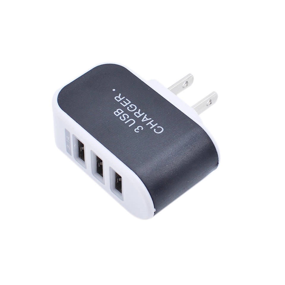 3 port USB Travel Wall Charger 8