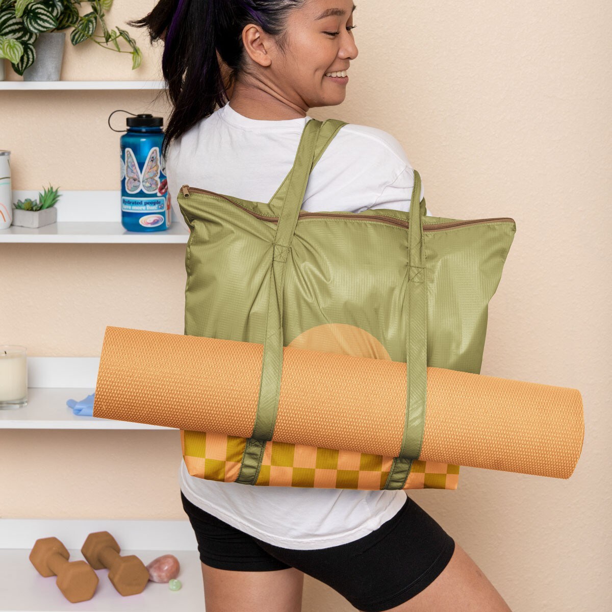 WEEKENDER YOGA TOTE - TUCK & TOSS - RIPSTOP