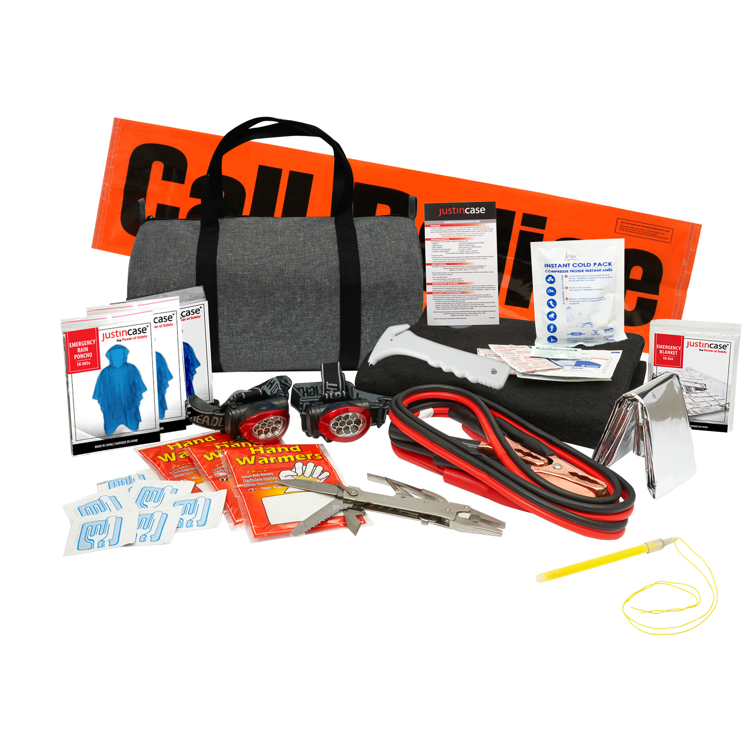 Family Travel Auto Safety Kit (17 pieces) 14