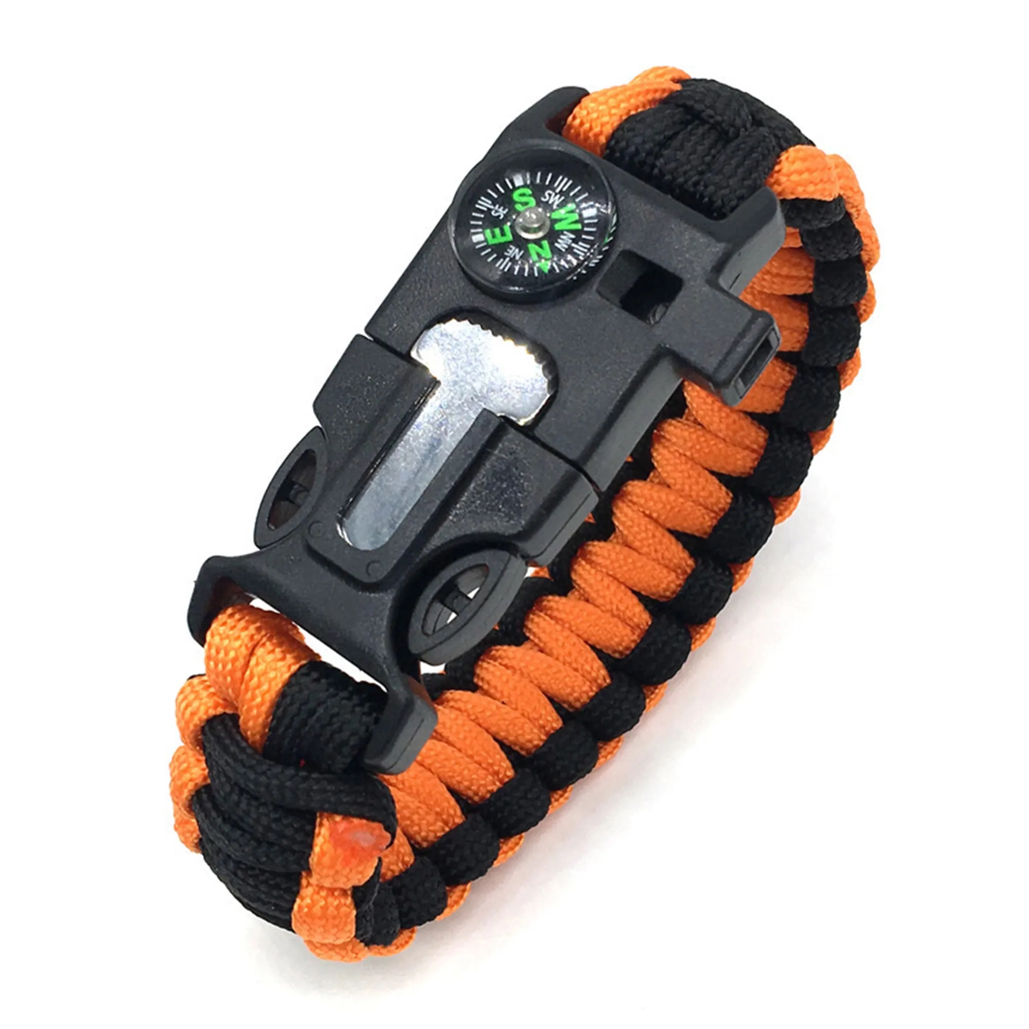 5-in-1 Outdoor Survival Rope Keychain 3