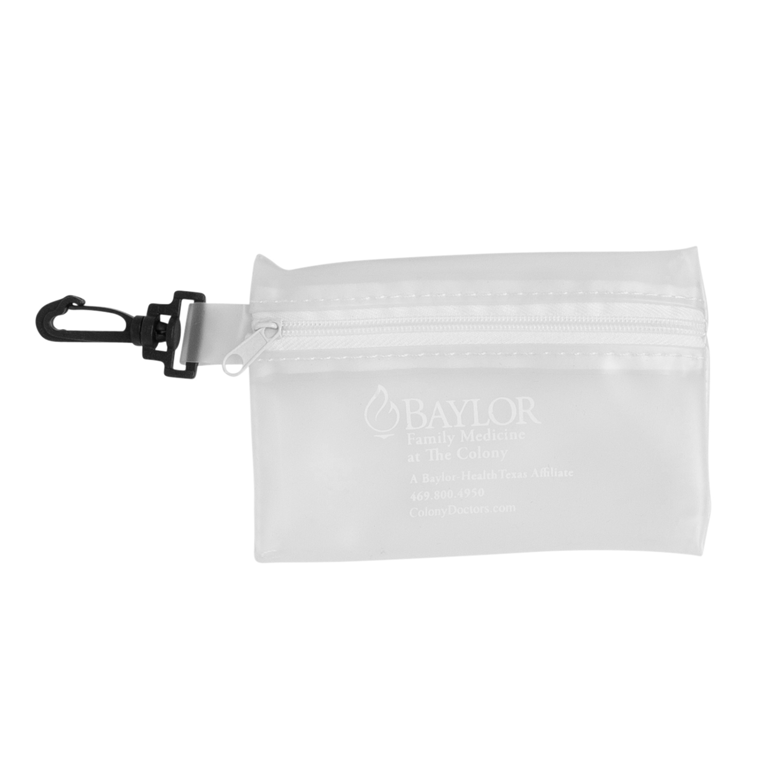 Zippered Pouch w/ Hook Clip 3