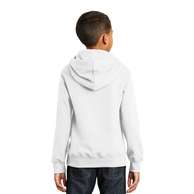 Port & Company Youth Fan Favorite Fleece Pullover Hooded Sweatshirt. 18