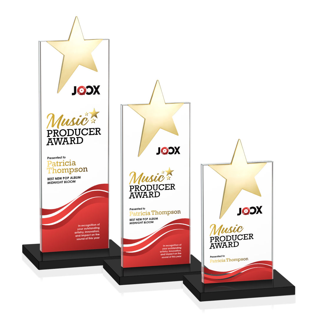 Bryanston Gold Star VividPrint™ Award - Black 2