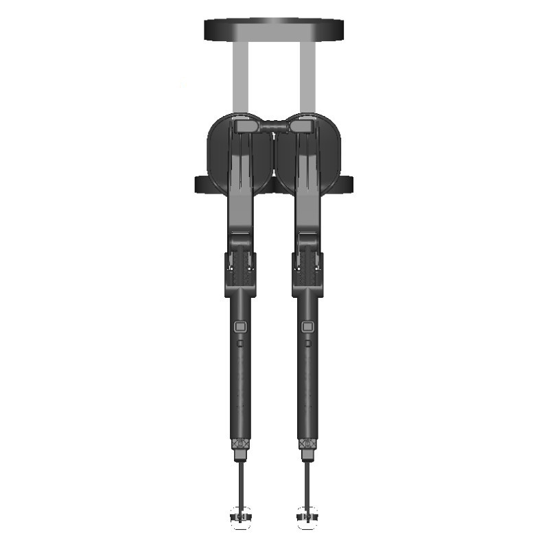 Portable Adjustable Wearable Fishing Stool - Outdoor Lightweight Work Seat 3