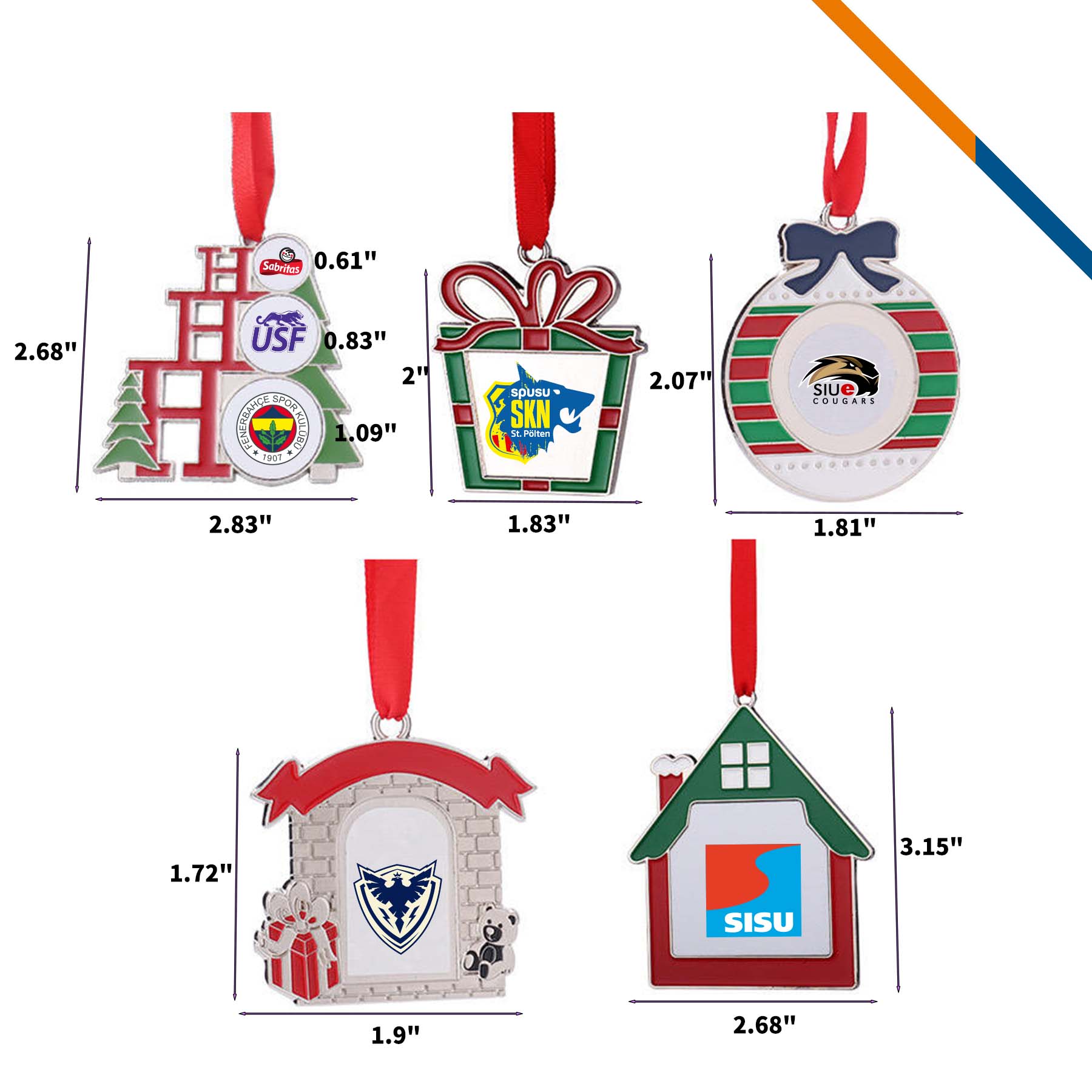 Solea Christmas Ornaments 5