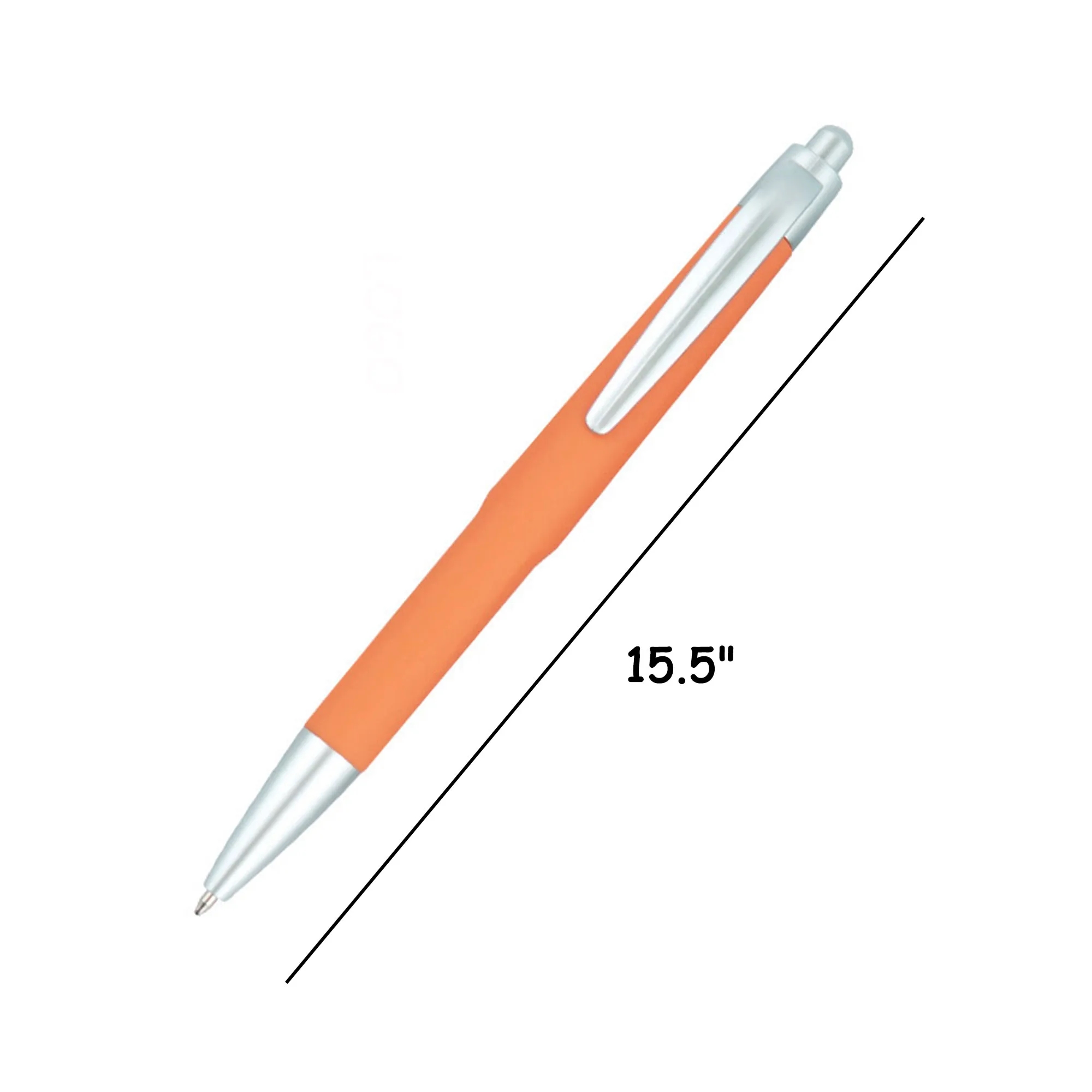 MOQ 10 Ballpoint Pen With Soft Touch Click Metal 2