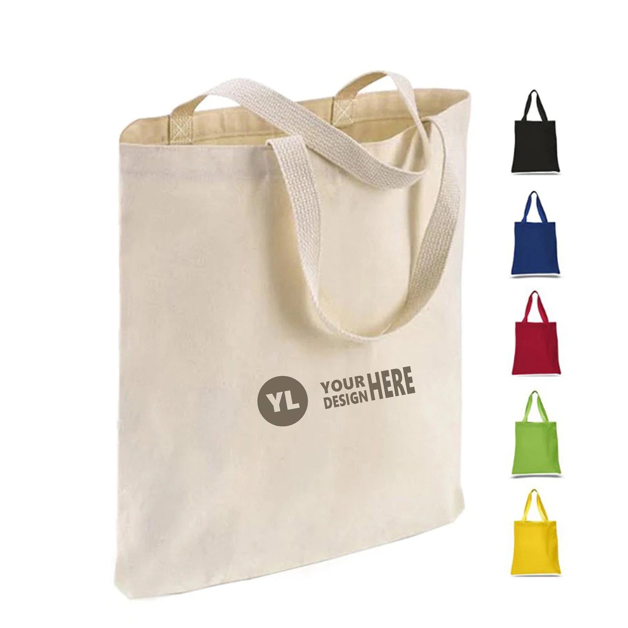 Economical Canvas Tote Bag, custom tote bag with logo imprint 1