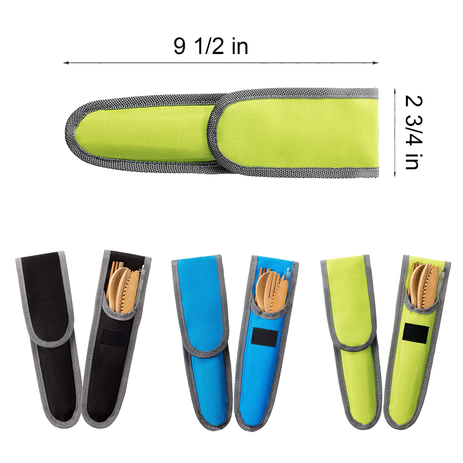 Bamboo Tableware Cutlery Set 2