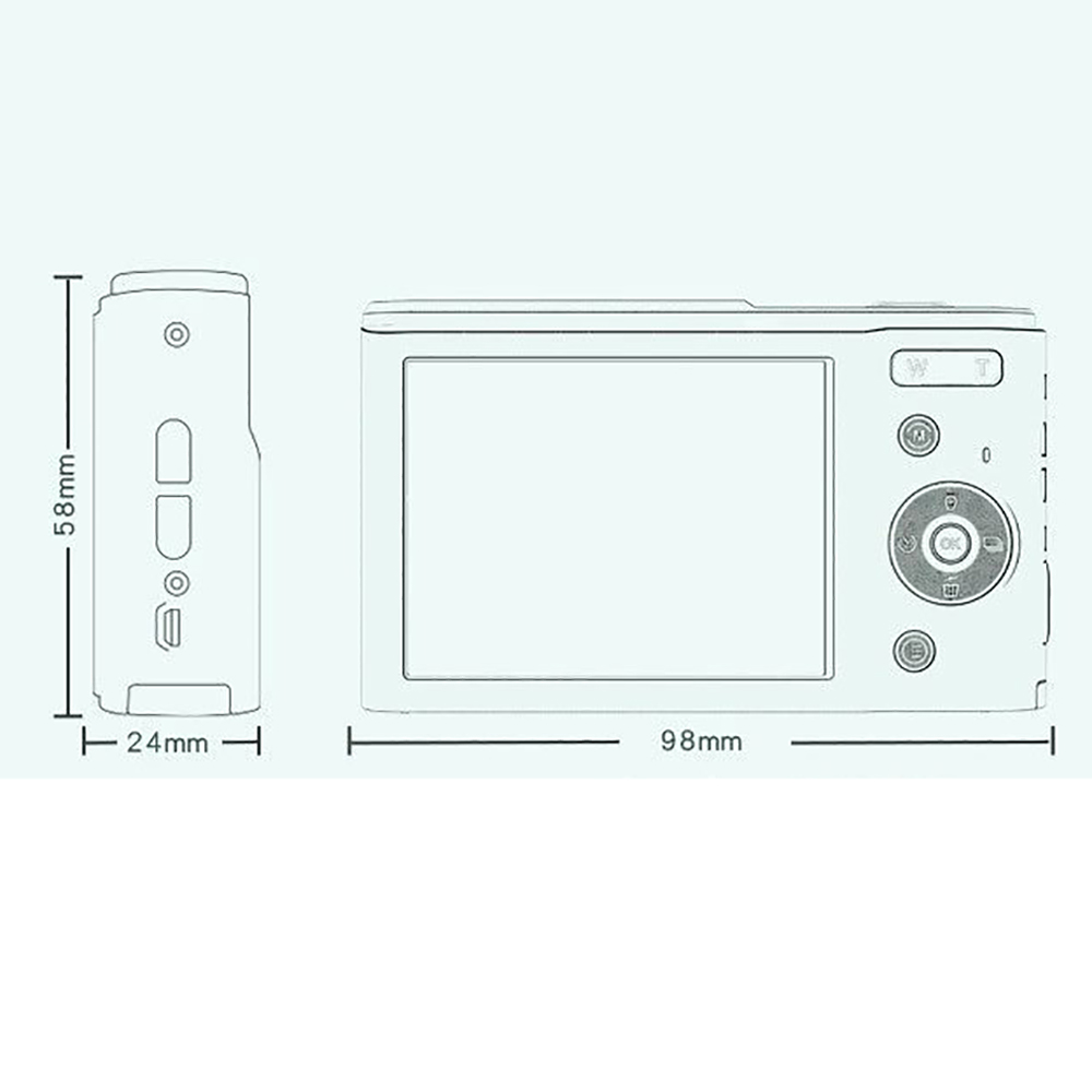 48 Mega Pixels HD Mini Digital Camera 2