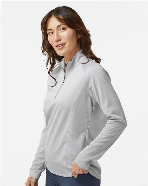 Women's Space Dyed Quarter-Zip Pullover - A594 10