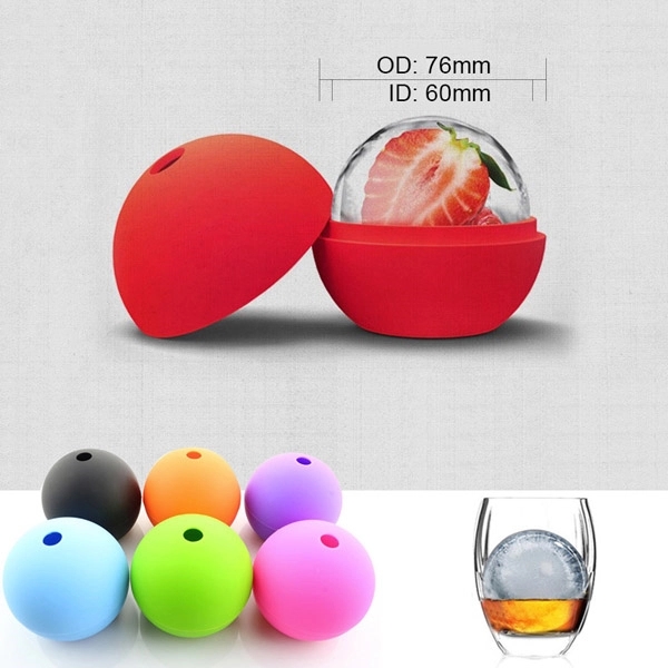 3" Silicone Ice Ball Mould 3