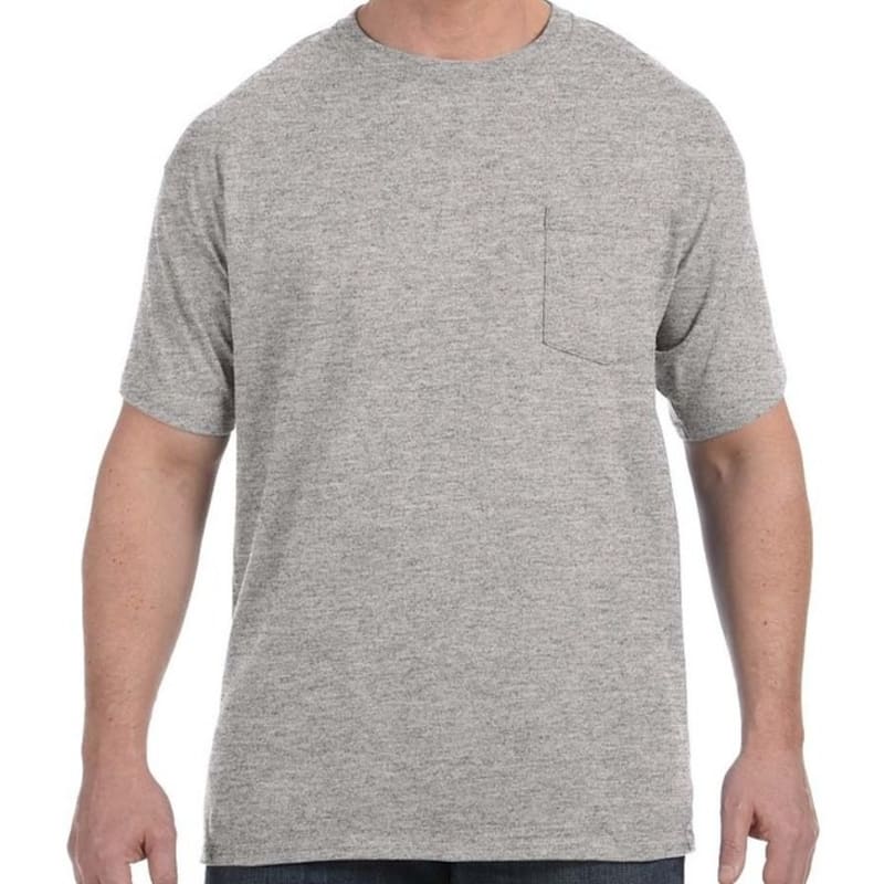 Hanes 6.1 Oz. Tagless® ComfortSoft® Pocket T-Shirt 17